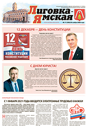Выпуск №11 (258) от 30 ноября 2020 года